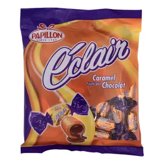 Bonbon Caramel fourré chocolat ECLAIR 150 g
