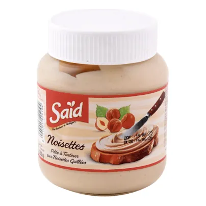 Pâte à tartiner noisette blanche SAID 330 g