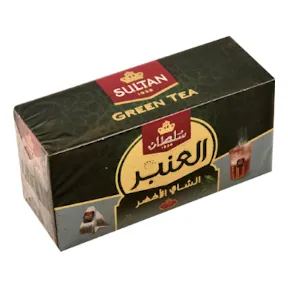 Thé infusion Ambar green tea SULTAN 25 x 1,5 g