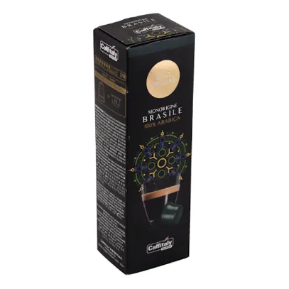 Café brazile Capsule 2 filtres CAFFITALY 10 x 8 g