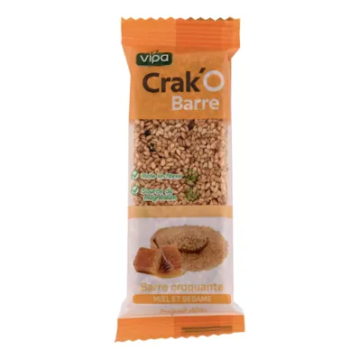 Barre de céréales sésame CRAKO 27 g