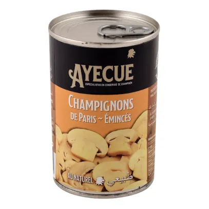 Champignons emincés AYECUE 275 g