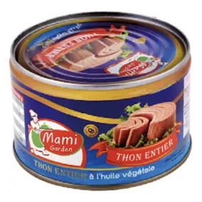 Thon entier Huile végétal MAMI 400 g