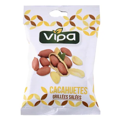 Cacahuètes grillées salées VIPA 70 g