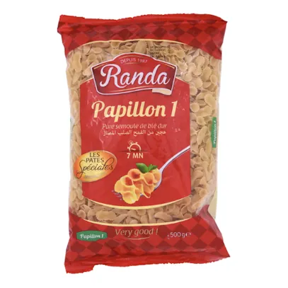 Pâte papillon n°1 RANDA le sachet de 500 g