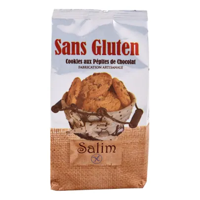 Cookies Aux pépites de chocolat -Sans gluten SALIM 120 g
