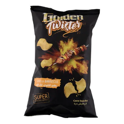 Chips barbecue GOLDEN TWISTER 70 g