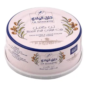 Thon entier à l'huile d'olive extra vierge LA GOULETTE 160 g