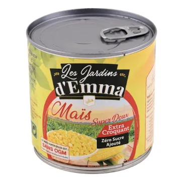 Maïs super doux JARDIN D'EMMA 330 g