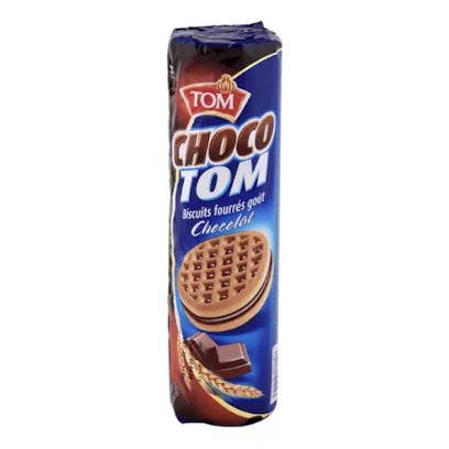 Biscuit fourré Chocolat TOM 190 g