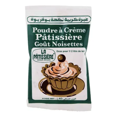 Crème dessert Noisette LA PATISSIERE 40 g