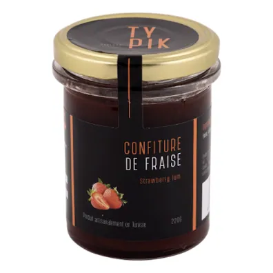 Confiture de fraise TYPIK 220 g