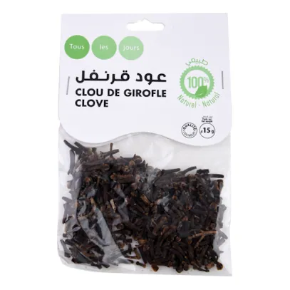 Clou de giroffle TOUS LES JOURS 15 g