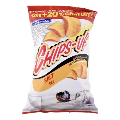 Chips sel CHIPS'UP 120 g