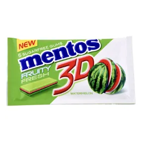 Chewing gum 3D Melon MENTOS 8,5 g