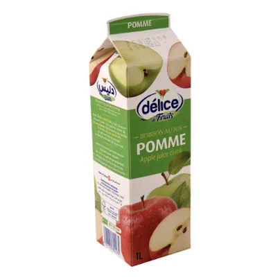 Boisson au jus Pomme DELICE 1L