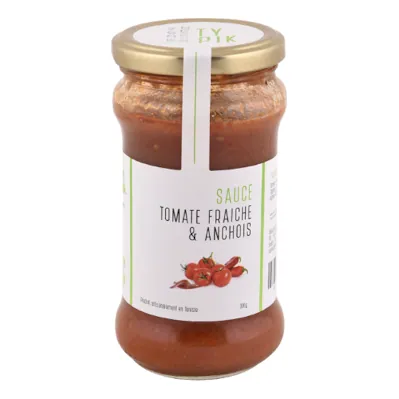 Sauce tomate Anchois TYPIK 306 g