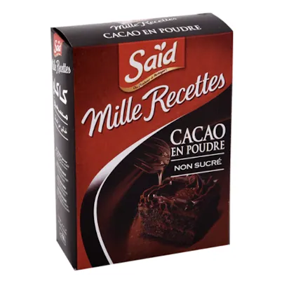 Chocolat en poudre Sans sucre SAID 250 g