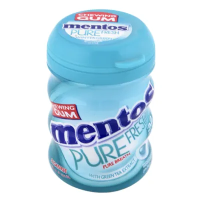 Chewing-gum wintergreen MENTOS 56 g