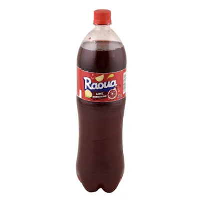 Boisson gazeuse Lime-Grenadine RAOUA 1.5L