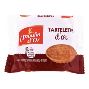 Tartelettes Amande MOULIN D'OR 65 g