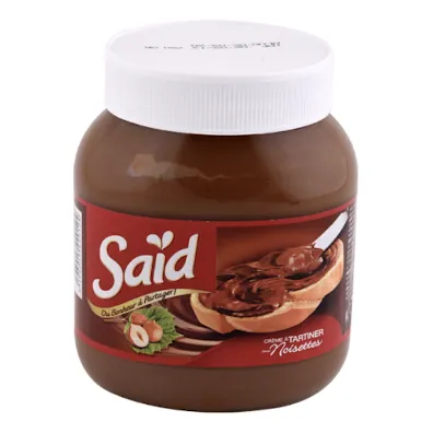 Pâte à tartiner noisette SAID 750 g