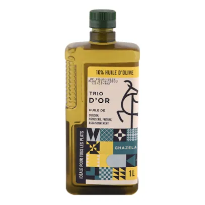 Huile végétale Tri d'or GHAZELA 1L