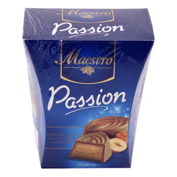 Chocolat Noisette PASSION 20Pièces