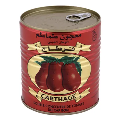 Double concentré de tomate CARTHAGE 800 g