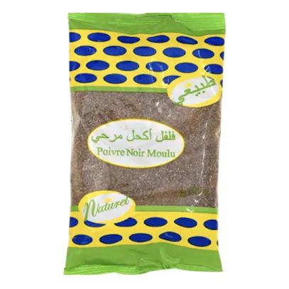 Poivre noir Moulu NATUREL 100 g