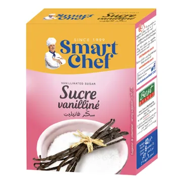 Sucre vanille SMART CHEF 6 x 8 g