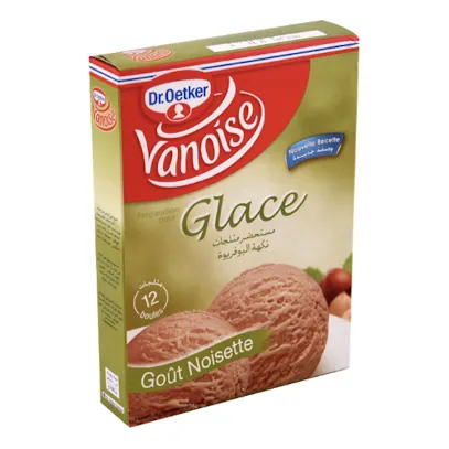 Préparation glace Noisette VANOISE 110 g