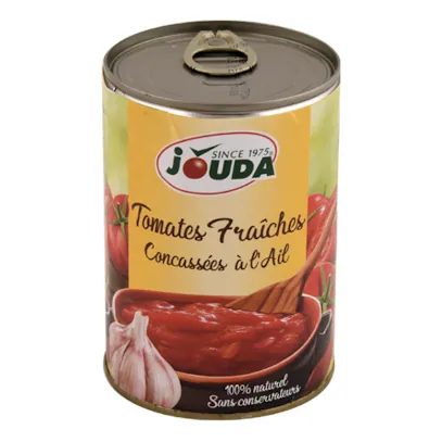Sauce fraîche concassée A' l'ail JOUDA 400 g