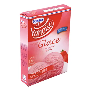 Préparation glace Fraise VANOISE 110 g