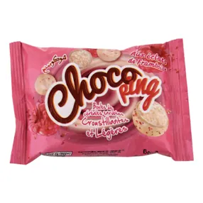 Céréales enrobés Chocolat blanc-Framboise CHOCOPING 30 g