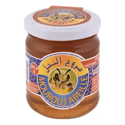 Miel d'herbe MOUROUJ ABEILLE 250 g