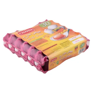 Œufs jaune orange CHAHIA 30 pièces