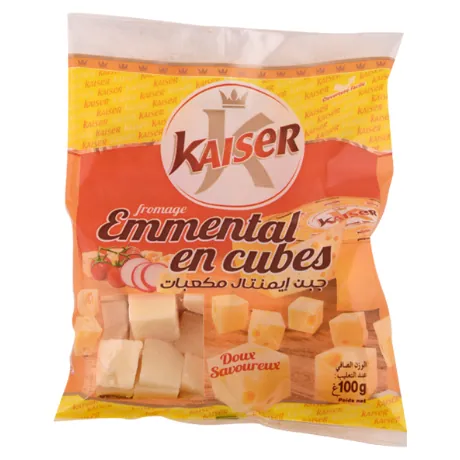 Fromage à l'emmental KAISER 100 g