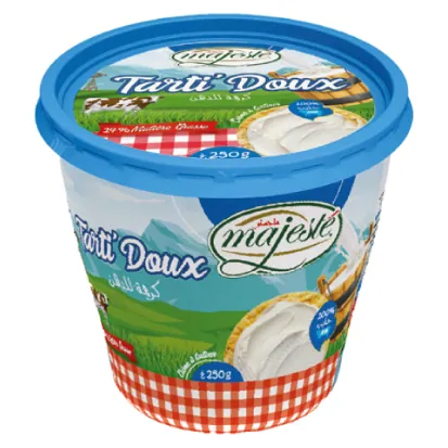 Fromage frais Tarti'doux MAJESTE 250 g