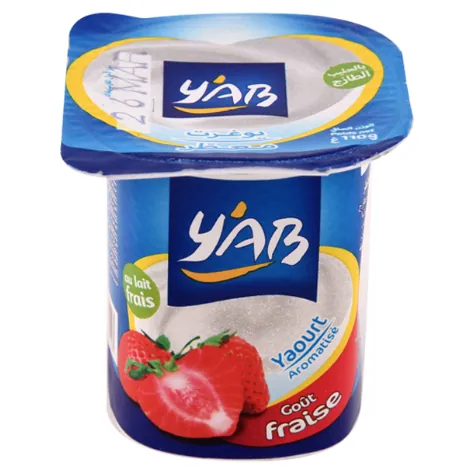 Yaourt aromatisé Fraise YAB 110 g