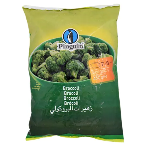 Brocolis en fleurettes surgelées PINGUIN 450 g