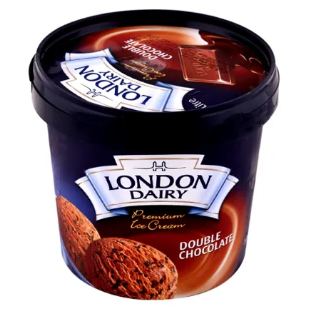 Glace Double chocolat LONDON DAIRY 1 L