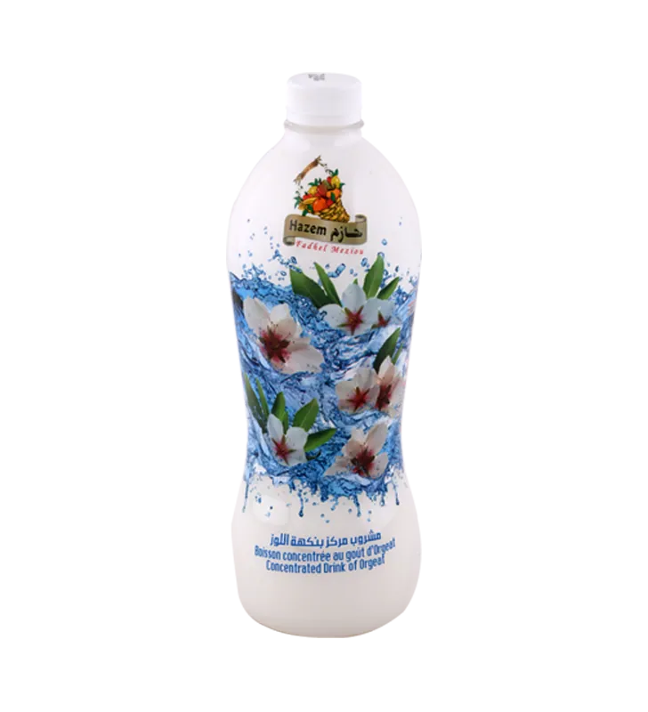 Boisson concentrée au goût d'orgeat HAZEM 1 L