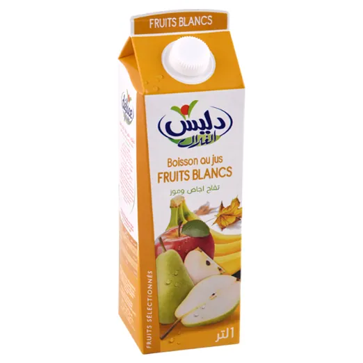 Boisson au jus Fruits blancs DÉLICE 1 L