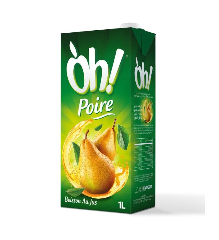 Boisson au jus Poire OH! 1 L