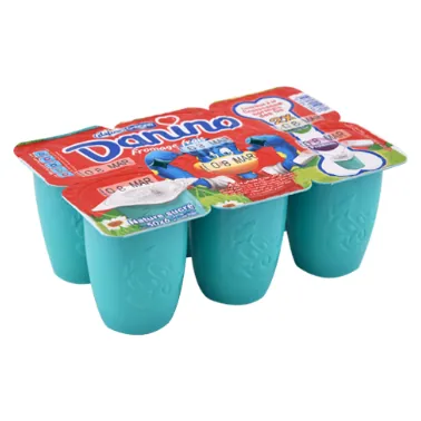 Fromage blanc Nature sucré DANINO 6 x 50 g