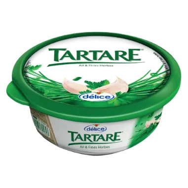 Fromage tartare Ail et fine herbe DELICE 130 g
