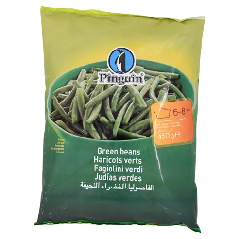 Haricots verts surgelés PINGUIN 450 g