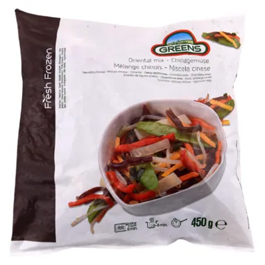 Mélange chinois de légumes surgelés GREENS 450 g