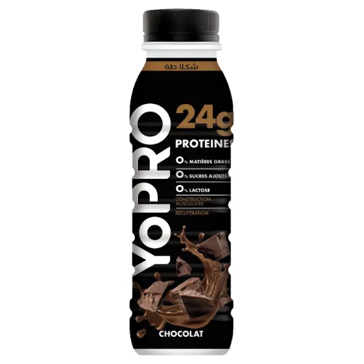 Yaourt à boire protéiné Yopro Chocolat DELICE DANONE 280 g